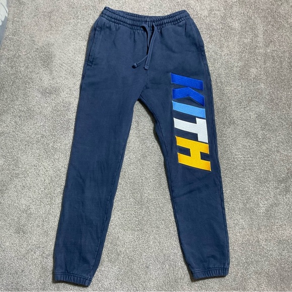 Kith Team Williams Sweatpant Navy Size XS - Picture 8 of 12